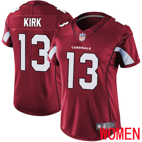 Arizona Cardinals Limited Red Women Christian Kirk Home Jersey NFL Football #13 Vapor Untouchable